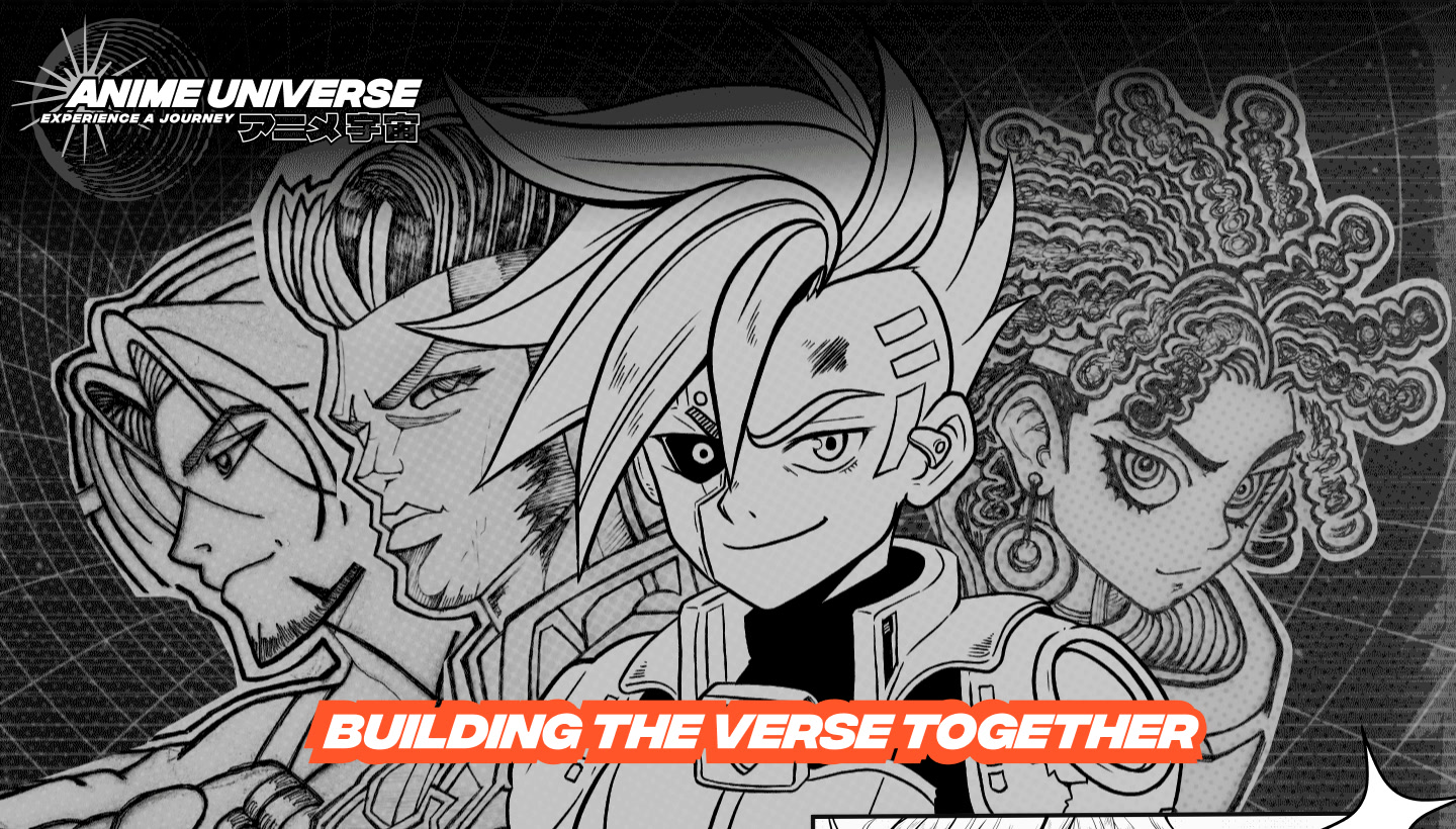 Splash page · the ‘Building the Verse Together’ hero banner