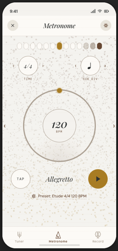 CODA metronome