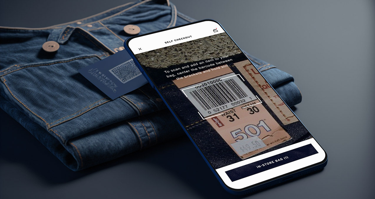 Levi's mobile shopping experience