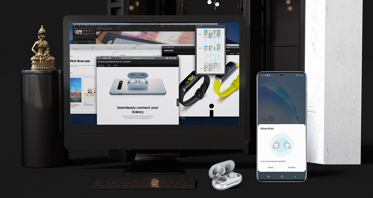 Galaxy Fit interface concept