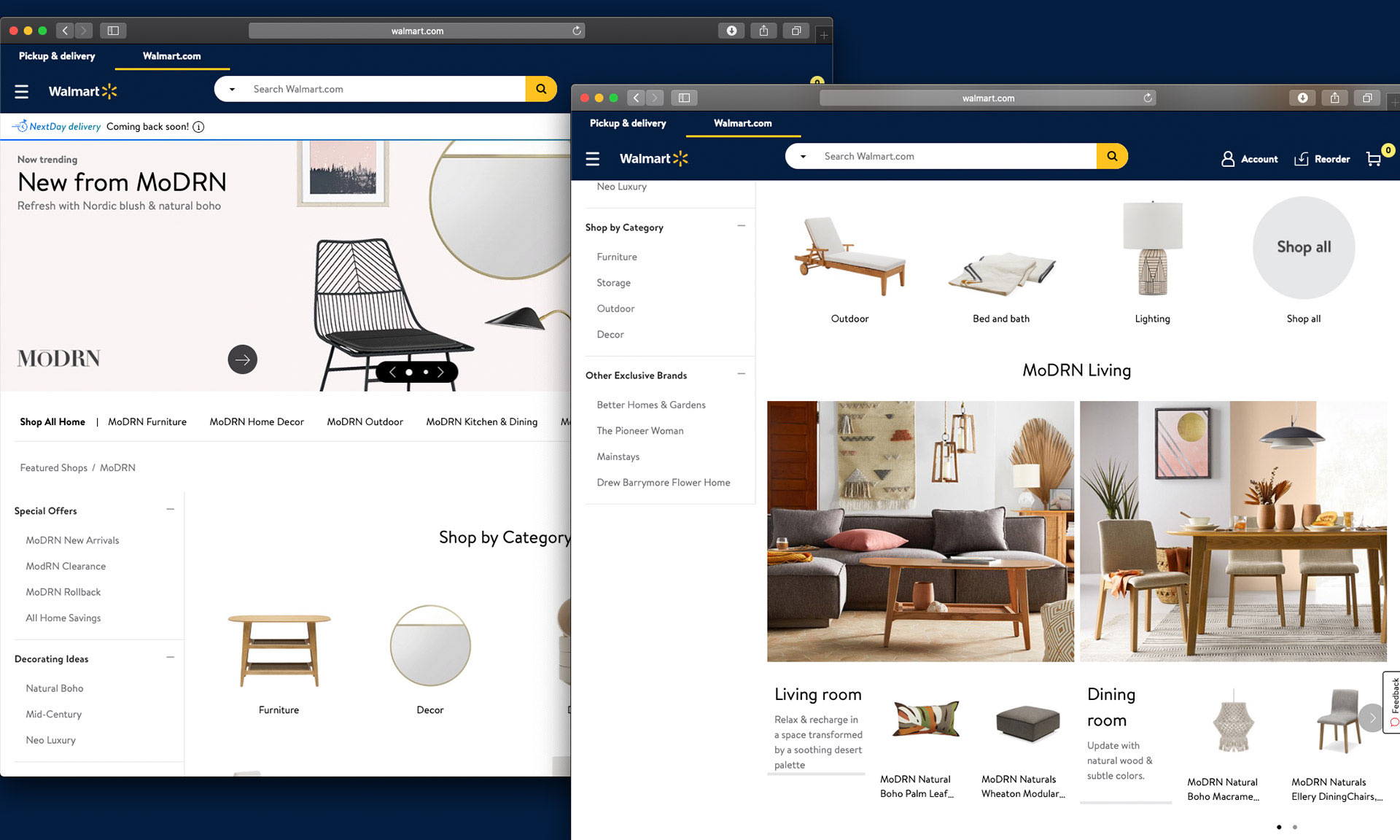 Walmart design-system components